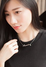 Load image into Gallery viewer, SO SEOUL Zodiac Constellation Necklace with Diamond Simulant Cubic Zirconia - Aries to Pisces