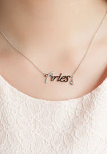 Load image into Gallery viewer, SO SEOUL Zodiac Constellation Necklace with Diamond Simulant Cubic Zirconia - Aries to Pisces