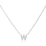 Load image into Gallery viewer, SO SEOUL Eternal Radiant Initial Charm Diamond Simulant Necklace