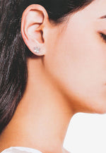 Load image into Gallery viewer, SO SEOUL Petite Caria Butterfly Austrian Crystal Set - Aurore Boreale or Pink Stud Earrings and Pendant Necklace