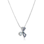 Load image into Gallery viewer, SO SEOUL Windmill Charm Blue Swarovski® Crystal Pendant Necklace and Stud Earrings Set