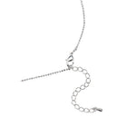 Load image into Gallery viewer, SO SEOUL Leilani Flower Petals Quintuple Diamond Simulant Cubic Zirconia with Fixed Chain Necklace