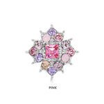 Load image into Gallery viewer, SO SEOUL Julian Vintage-Inspired Burst Brooch with Austrian Crystals and Kerongsang Pin for Hijabs