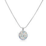 Load image into Gallery viewer, SO SEOUL Glimmering Dream Catcher Aurore Boreale Pendant Chain Necklace