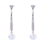 Load image into Gallery viewer, SO SEOUL Ghent Elegant Aurore Boreale Swarovski® Crystal Dangle Earrings and Necklace Set