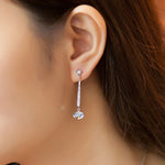 Load image into Gallery viewer, SO SEOUL Ghent Elegant Aurore Boreale Swarovski® Crystal Dangle Earrings and Necklace Set