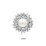 Load image into Gallery viewer, SO SEOUL Signature Pearl - Austrian Crystal Mini Brooch & Hijab Pin in Assorted Colors