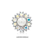 Load image into Gallery viewer, SO SEOUL Signature Pearl - Austrian Crystal Mini Brooch & Hijab Pin in Assorted Colors