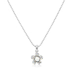 Load image into Gallery viewer, SO SEOUL Leilani Aurore Boreale Crystal and Pearl Flower Jewelry Set