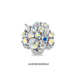 Load image into Gallery viewer, SO SEOUL Leilani Fruit Basket Austrian Crystal Mini Baby Brooch Keronsang Pin Hijab