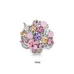 Load image into Gallery viewer, SO SEOUL Leilani Fruit Basket Austrian Crystal Mini Baby Brooch Keronsang Pin Hijab