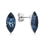 Load image into Gallery viewer, SO SEOUL Caria Butterfly Moonlight and Montana Swarovski® Crystal Earrings and Necklace Jewelry Gift Set