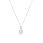Load image into Gallery viewer, SO SEOUL Amora Love Heart Set - Diamond Simulant Cubic Zirconia Pendant Necklace and Stud Earrings