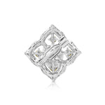 Load image into Gallery viewer, SO SEOUL Julian Vintage Square Mixed Colored Austrian Crystal Mini Baby Brooch Keronsang Pin Hijab