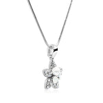 Load image into Gallery viewer, Starfish Pearl Aurore Boreale Austrian Crystal Pendant Necklace and Stud Earrings Set