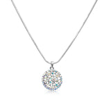 Load image into Gallery viewer, SO SEOUL Dream Catcher Aurore Boreale Austrian Crystal Necklace and Earrings Set