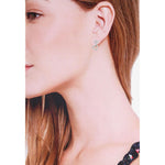 Load image into Gallery viewer, SO SEOUL Amora Twin Hearts Luminous Set - Diamond Simulant Cubic Zirconia Necklace and Stud Earrings