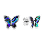 Load image into Gallery viewer, SO SEOUL 'Claire Butterfly' Jewelry Set with Mother of Pearl or Abalone Shell