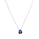 Load image into Gallery viewer, SO SEOUL Claire Mother of Pearl or Abalone Shell Three Flower Petal Necklace