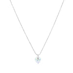 Load image into Gallery viewer, SO SEOUL Amora Love Heart Aurore Boreale or Montana Swarovski® Crystal Pendant Chain Necklace