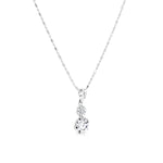 Load image into Gallery viewer, SO SEOUL Callista Sun Burst Diamond Simulant Zirconia Hoop Earrings and Pendant Chain Necklace Jewelry Gift Set