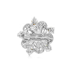 Load image into Gallery viewer, SO SEOUL Leilani Blossom Brooch - Multicolored Austrian Crystal Hijab Pin Featuring White, Aurore Boreale, Purple, Amethyst & Pink Tones