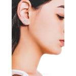 Load image into Gallery viewer, SO SEOUL Alette Clover Aurore Boreale Crystal Pendant Necklace and Stud Earrings Gift Set