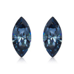 Load image into Gallery viewer, SO SEOUL Caria Butterfly Moonlight/Montana Swarovski® Crystal Pierced Stud Earrings