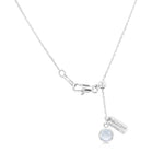 Load image into Gallery viewer, SO SEOUL Bella Classic Triple Aurore Boreale Swarovski® Crystal Adjustable Necklace