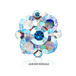 Load image into Gallery viewer, SO SEOUL Glimmering Blossom Austrian Crystal Mini Baby Brooch Keronsang Hijab Pin