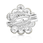 Load image into Gallery viewer, SO SEOUL Glimmering Blossom Mixed Colored Austrian Crystal Mini Baby Brooch Keronsang Hijab Pin