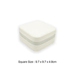 Load image into Gallery viewer, SO SEOUL Elegant Velvet Oval Jewelry Organizer - Perfect Gift for Girls