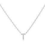 Load image into Gallery viewer, SO SEOUL Eternal Radiant Initial Charm Diamond Simulant Necklace