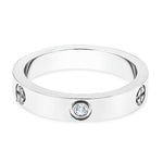 Load image into Gallery viewer, SO SEOUL Forever Encrusted Diamond Simulant Cubic Zirconia Rhodium/Rose Gold Ring