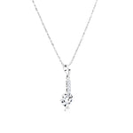 Load image into Gallery viewer, SO SEOUL Lic Crown Solitaire White or Purple Simulated Diamond Cubic Zirconia Necklace and Earrings Set