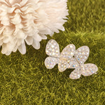 Load image into Gallery viewer, SO SEOUL Caria Double 2D Butterfly Aurore Boreale Crystal Rollover Clasp Brooch-Gift for Mums