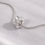 Load image into Gallery viewer, SO SEOUL Aurelia Timeless Rolling Barrel Diamond Simulant Cubic Zirconia Pendant Chain Necklace