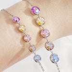 Load image into Gallery viewer, SO SEOUL Prism Delight Rainbow Swarovski® Crystal Bracelet