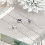 Load image into Gallery viewer, SO SEOUL Halo Cushion Cut Square Shaped Diamond Simulant Cubic Zirconia Adjustable Bracelet