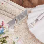 Load image into Gallery viewer, SO SEOUL Ghent Teardrop Aurore Boreale Swarovski® Crystal Pendant Chain Necklace