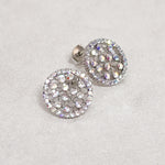Load image into Gallery viewer, SO SEOUL Dream Catcher Aurore Boreale Austrian Crystal Stud Earrings