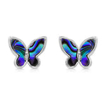 Load image into Gallery viewer, SO SEOUL 'Claire Butterfly' Jewelry Set with Mother of Pearl or Abalone Shell