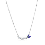 Load image into Gallery viewer, SO SEOUL Claire Flying Butterfly Mother of Pearl or Abalone Shell with Austrian Crystals Stud Earrings and Pendant Necklace Set