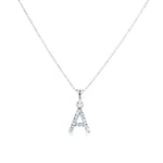 Load image into Gallery viewer, SO SEOUL Personalized Initial Alphabet Letter Aurore Boreale Swarovski® Crystal Pendant Necklace