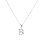 Load image into Gallery viewer, SO SEOUL Personalized Initial Alphabet Letter Aurore Boreale Swarovski® Crystal Pendant Necklace