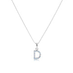 Load image into Gallery viewer, SO SEOUL Personalized Initial Alphabet Letter Aurore Boreale Swarovski® Crystal Pendant Necklace