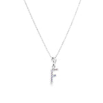 Load image into Gallery viewer, SO SEOUL Personalized Initial Alphabet Letter Aurore Boreale Swarovski® Crystal Pendant Necklace