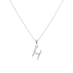 Load image into Gallery viewer, SO SEOUL Personalized Initial Alphabet Letter Aurore Boreale Swarovski® Crystal Pendant Necklace