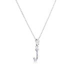 Load image into Gallery viewer, SO SEOUL Personalized Initial Alphabet Letter Aurore Boreale Swarovski® Crystal Pendant Necklace