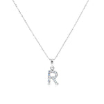 Load image into Gallery viewer, SO SEOUL Personalized Initial Alphabet Letter Aurore Boreale Swarovski® Crystal Pendant Necklace